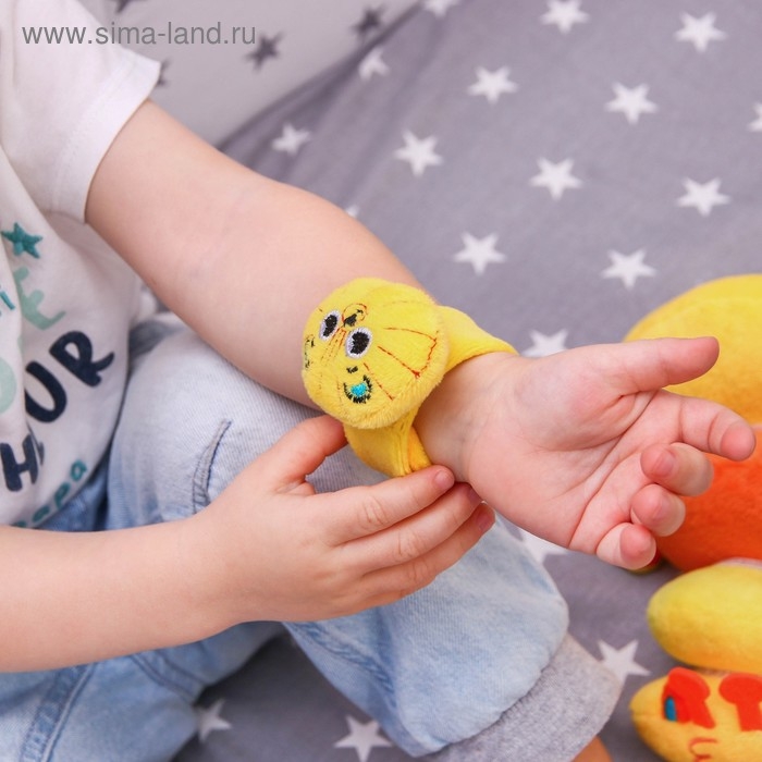 Набор браслеты - погремушки &laquo;Африка&raquo;, 2 шт