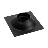 Трап ZEIN engr, 100х100 мм, вертикальный, внеш/внутр d=40/37 мм, нержав сталь, черный