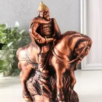 Фигура гипс &laquo;Всадник на лошади с мечом&raquo;, 25&times;19&times;11 см