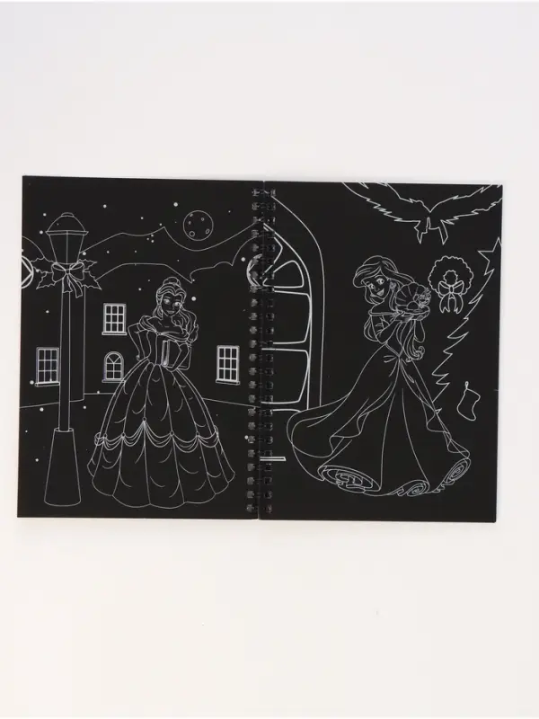 Подарочный набор в коробке "Новогодний бал принцесс", 12 книг, Disney