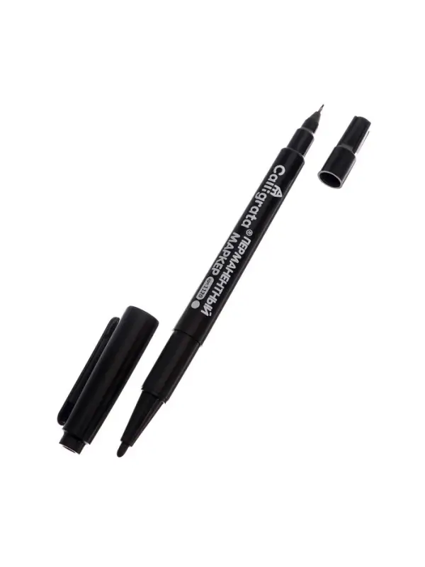 Маркер перманентный Silinepie круг. 5 мм красный