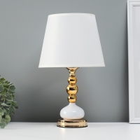 Лампа настольная "Суть" 1х40Вт Е27 золото 22х22х36см