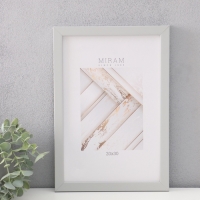 Фоторамка пластик "МИРАМ" 20х30 св. серый