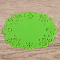 Набор подставок под горячее &laquo;Чаепитие&raquo;, 4 шт, 10 см, цвет МИКС