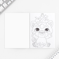 Набор блокнот А6, 32 листа, наклейки, магнитные закладки &laquo;С 8 марта&raquo;