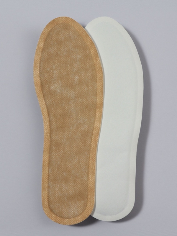 Стельки (железн порошок, соль, активированн. уголь) окант 44-46р-р 26см (пара) беж Стельки (железн порошок, соль, активированн. уголь) окант 44-46р-р 26см (пара) беж