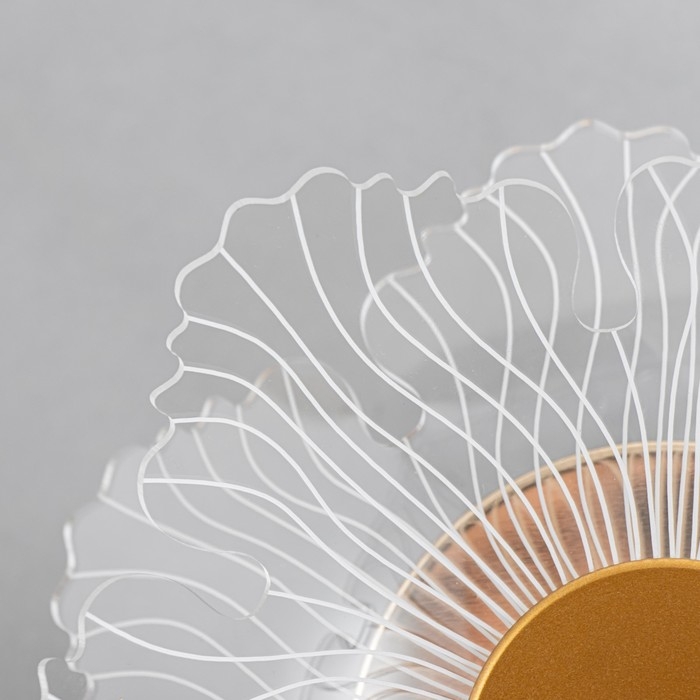 Бра "Пион" LED 4Вт 4000К золото 20х9х18см