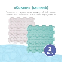 Модульный массажный коврик ОРТОДОН, набор &laquo;Чистюля&raquo;, антибактериальный