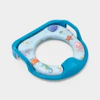 Сиденье для унитаза детское с ручками "Морская жизнь"