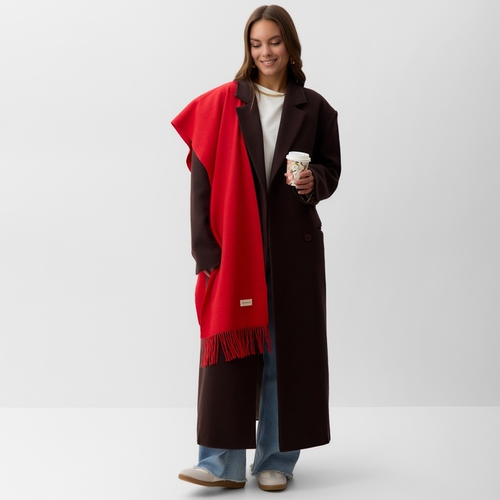 Шарф женский MIST, красный, 33*180 см Шарф женский MIST, красный, 33*180 см