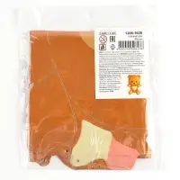 Воздушные шары фольгированные 15" &laquo;Мишка&raquo;, 5 шт., для палочки