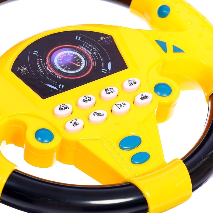 Руль музыкальный &laquo;Гонщик&raquo;, звуковые эффекты, МИКС