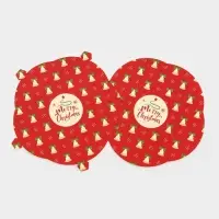 Подарочная коробка игрушка на ёлку складная &laquo;Звезда колокола&raquo; 7&times;5.5&times;2 см