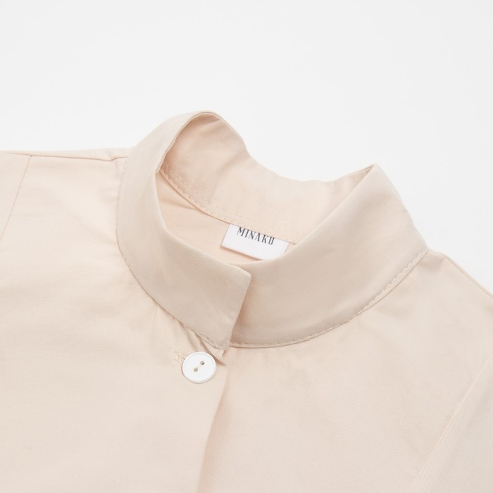 Костюм женский (блузка, шорты) MINAKU: Enjoy цвет молочный, размер 46 Костюм женский (блузка, шорты) MINAKU: Enjoy цвет молочный, размер 46