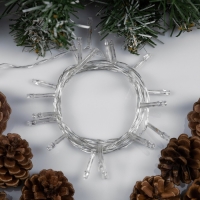 Гирлянда «Нить» 2.5 м, IP20, прозрачная нить, 25 LED, свечение мульти, фиксинг, 220 В Гирлянда «Нить» 2.5 м, IP20, прозрачная нить, 25 LED, свечение мульти, фиксинг, 220 В