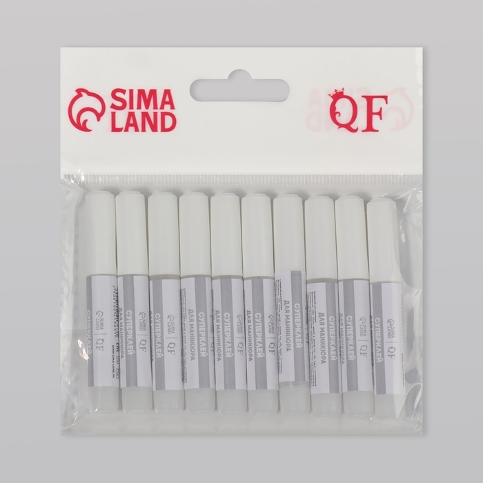 Клей для ногтей и дизайна, набор 10 шт, 2 гр Клей для ногтей и дизайна, набор 10 шт, 2 гр