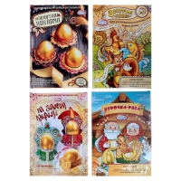 Набор для декорирования яиц &laquo;Золотое сияние&raquo;, микс, 4 вида