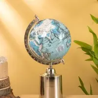 Глобус сувенирный 18х15х33 см, подставка металл