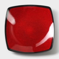 Блюдо сервировочное &laquo;Красный Восток&raquo;, 18,7&times;2,5 см, цвет чёрный