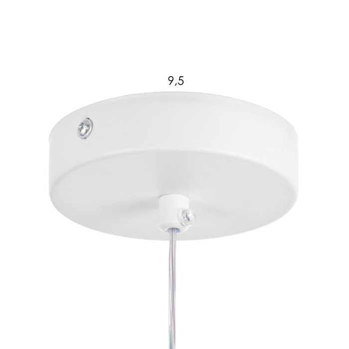 Светильник подвесной "Планета" LED 24Вт голубой 30х5х60см