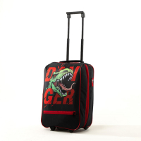 Чемодан детский 33 л (S), отдел на молнии, наружный карман, цвет чёрный Чемодан детский 33 л (S), отдел на молнии, наружный карман, цвет чёрный