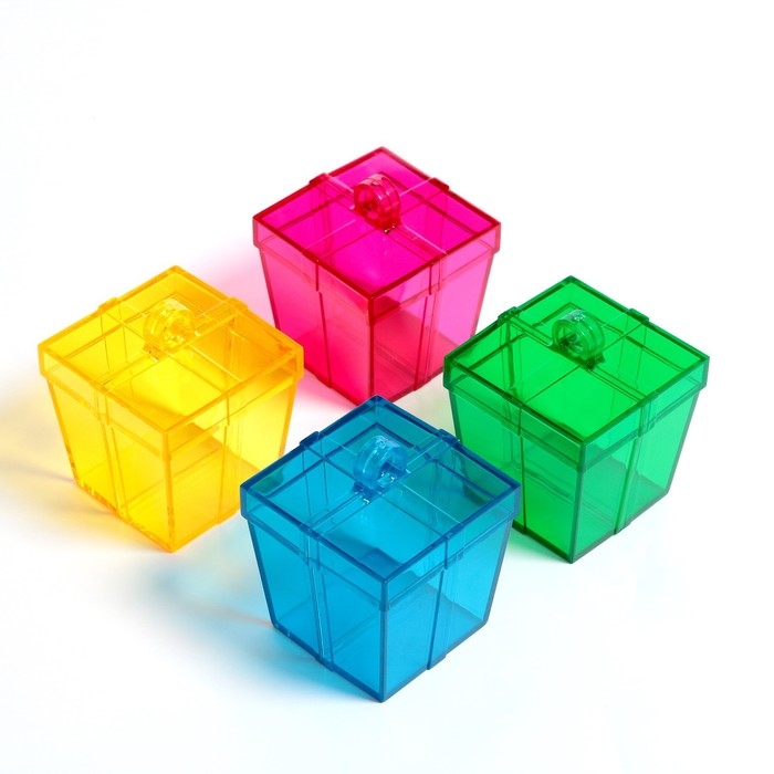 Грузик для воздушных шаров &laquo;Подарок&raquo;, 8 х 6 х 6 см, цвета МИКС