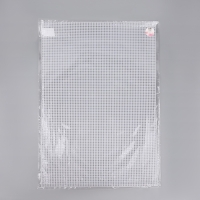 Канва для вышивания №5, пластиковая, 60 &times; 42 см, цвет белый