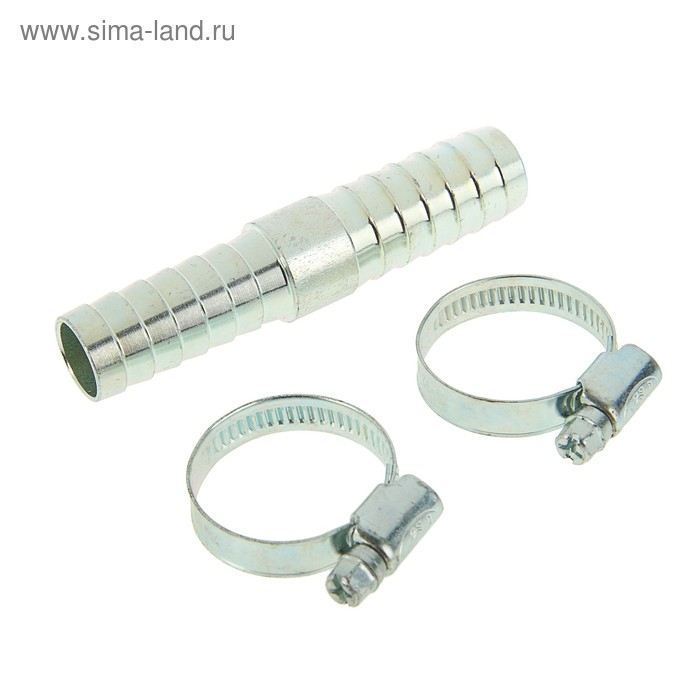 Комплект для ремонта шланга MGF, диаметр 18-20 мм, елочка, переходник тип "С", 2 хомута
