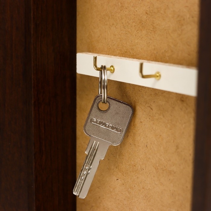 Ключница Ключница "Перо" венге 16х31 см МИКС