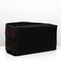 Сумка - переноска для животных, оксфорд, 42 х 22 х 29 см, коричневая