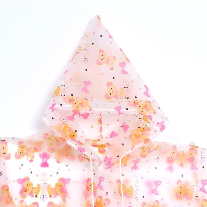 Дождевик детский &laquo;Мишка&raquo; (125-155 см)