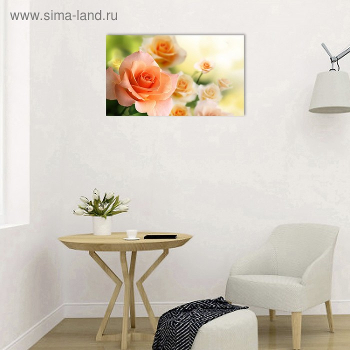 Картина на холсте Картина на холсте "Аромат розы" 60*100 см