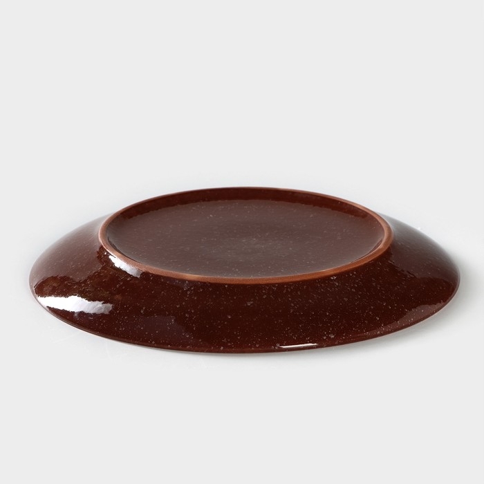 Тарелка плоская &laquo;Мрамор&raquo;, d=24 см