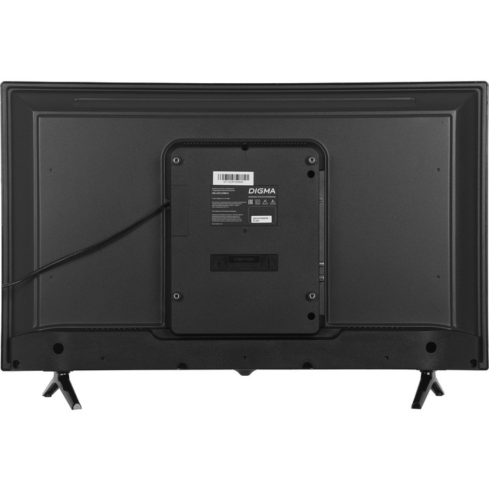 Телевизор Digma DM-LED32SBB35, 32",1920x1080, DVB-C/T2/S/S2, HDMI 2, USB 1, SmartTV, черный