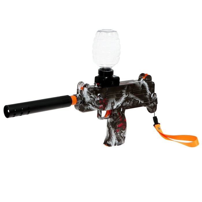 Автомат &laquo;Узи&raquo;, стреляет орбизами, работает от аккумулятора, МИКС