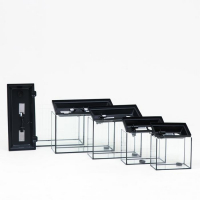 Комплект аквариумов с крышками "Матрёшка" - 5 шт, Прямоугольный Атолл, 13, 16, 29, 40, 52 л Комплект аквариумов с крышками "Матрёшка" - 5 шт, Прямоугольный Атолл, 13, 16, 29, 40, 52 л