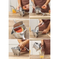 Соковыжималка ручная &laquo;Свежесть&raquo;, алюминий