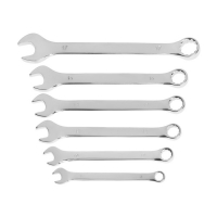 Набор ключей комбинированных в холдере ТУНДРА, CrV, зеркальные, 8 - 17 мм, 6 шт.