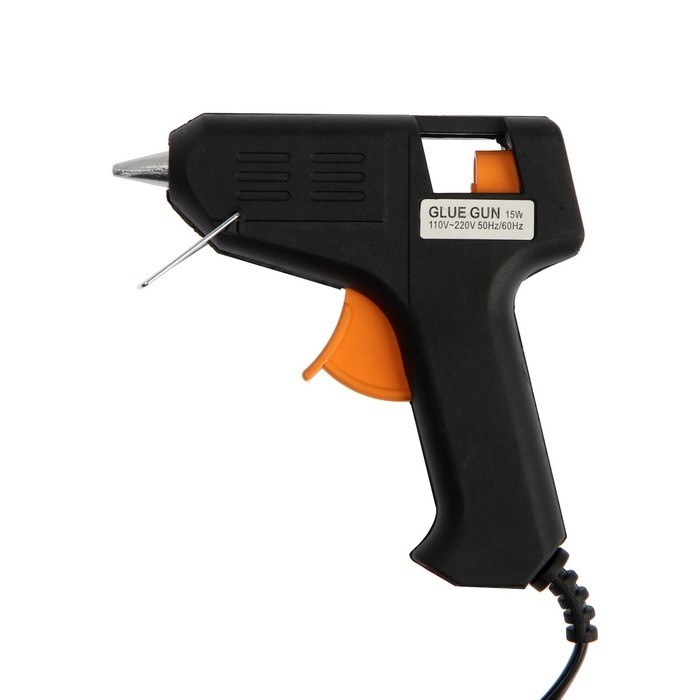 Клеевой пистолет ЛОМ, 15 Вт, 220 В, 7 мм Клеевой пистолет ЛОМ, 15 Вт, 220 В, 7 мм