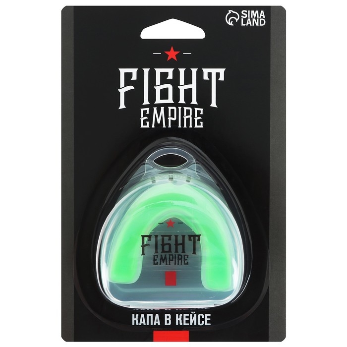 Капа боксёрская FIGHT EMPIRE, цвет МИКС
