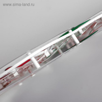 Светодиодная фигура &laquo;Снеговик&raquo; 23 &times; 43 см, пластик, 220 В, свечение мульти (RG/RB)