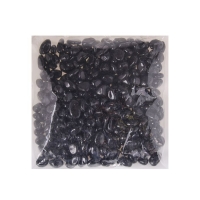 Грунт для аквариума &laquo;Галька цветная&raquo; фр 8-12 мм, чёрный,  800 г