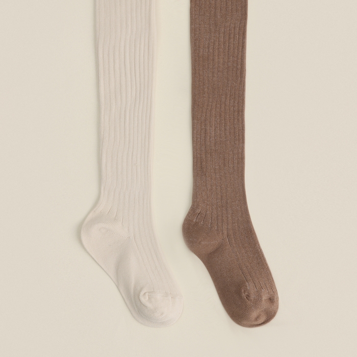 Колготки детские SL Home 2 пары, р 128-134, молочн/беж Колготки детские SL Home 2 пары, р 128-134, молочн/беж