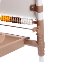 Доска знаний-мольберт двусторонний, цвет белый