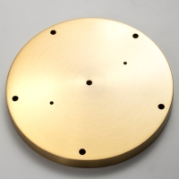 Основание для светильника "Круг-5" медь 29,5х29,5х2,5см Основание для светильника "Круг-5" медь 29,5х29,5х2,5см