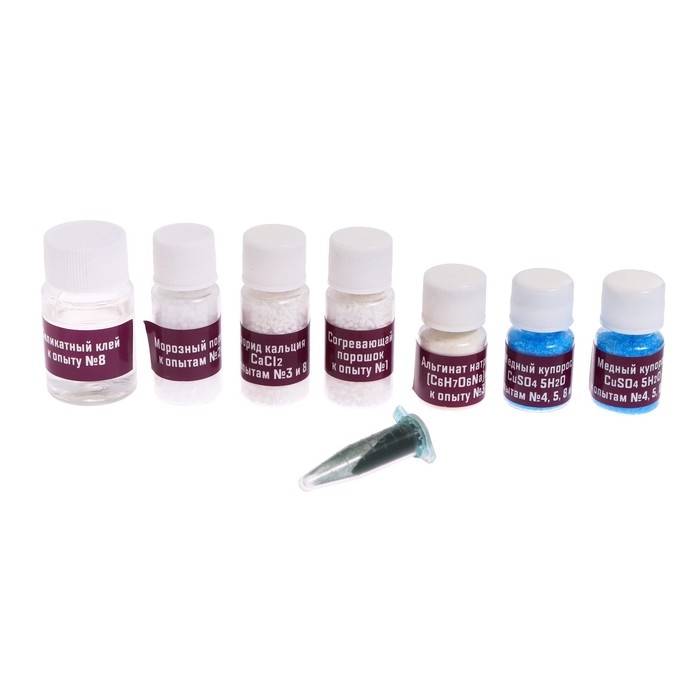 Набор для опытов &laquo;Тайны времён года&raquo;, 12 опытов, в пакете