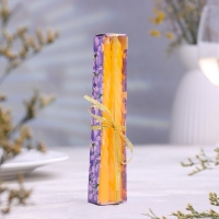 Набор свечей витых, 2 штуки, аромат лимон