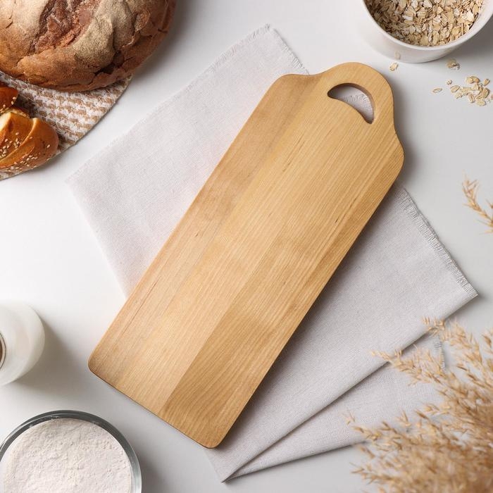 Доска разделочная для рыбы Adelica, 34&times;13&times;2 см, пропитано маслом, берёза