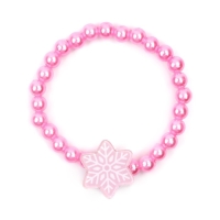 Браслет и бусы новогодние &laquo;Маленькой снежинке&raquo; на Новый год, 11 х 14 см