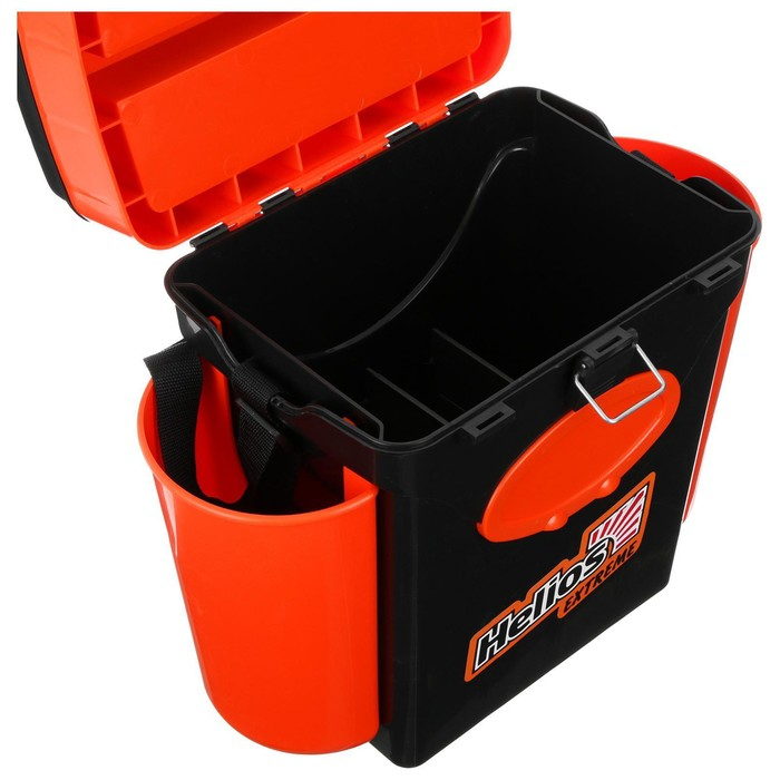 Ящик зимний Helios FishBox 10 л, цвет оранжевый